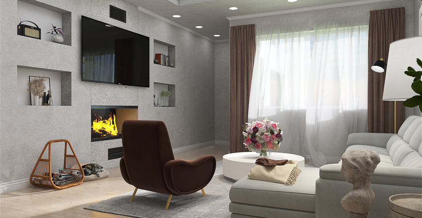 I LUXURY CALIFORNIA I Interior Design Render