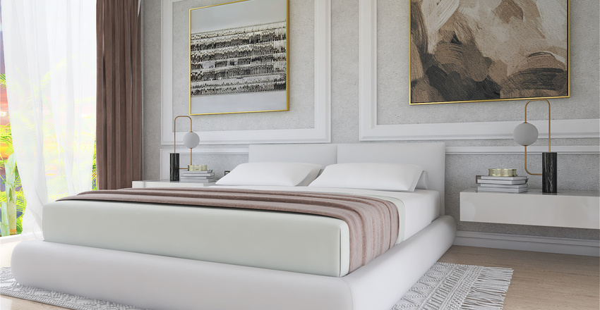 I LUXURY CALIFORNIA I Interior Design Render