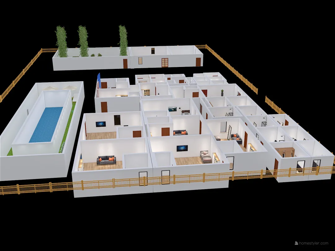 Copy of Eco-Hotel 3d design renderings