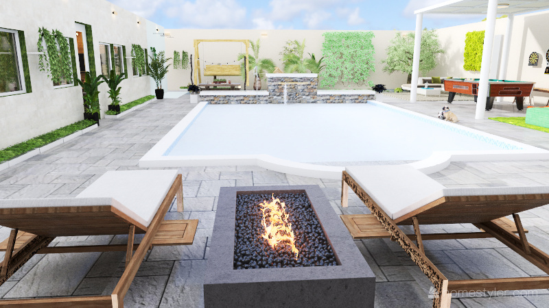 Copy of Lote piscina chayo 3d design renderings