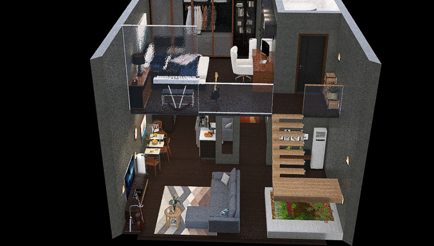 Matteo's Loft in OzzyDee's Residence 3d design picture 92.16