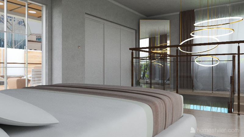 I LUXURY CALIFORNIA I Interior Design Render