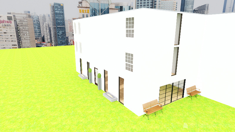 apartment complex 3d design renderings
