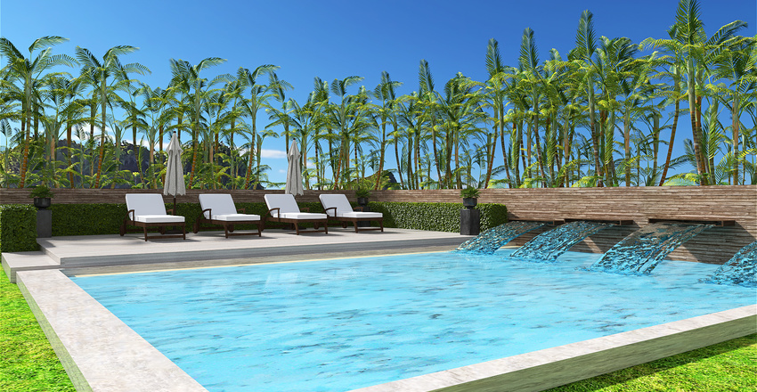 I LUXURY CALIFORNIA I Interior Design Render