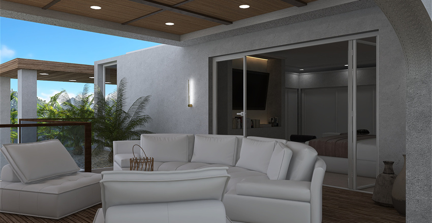 I LUXURY CALIFORNIA I Interior Design Render