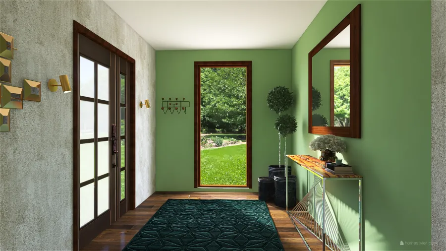 JUNGLE HOUSE 3d design renderings