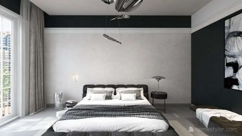 Bauhaus Style Suite 3d design renderings