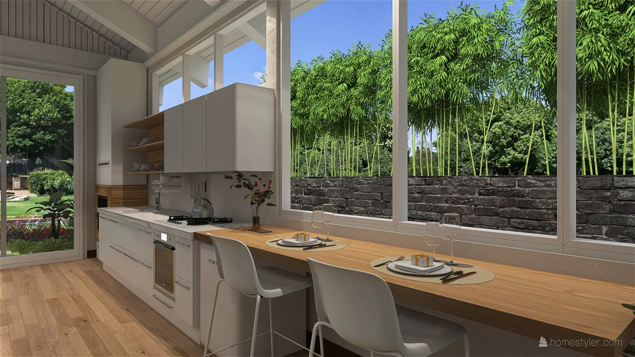 LivingDiningRoom 3d design renderings