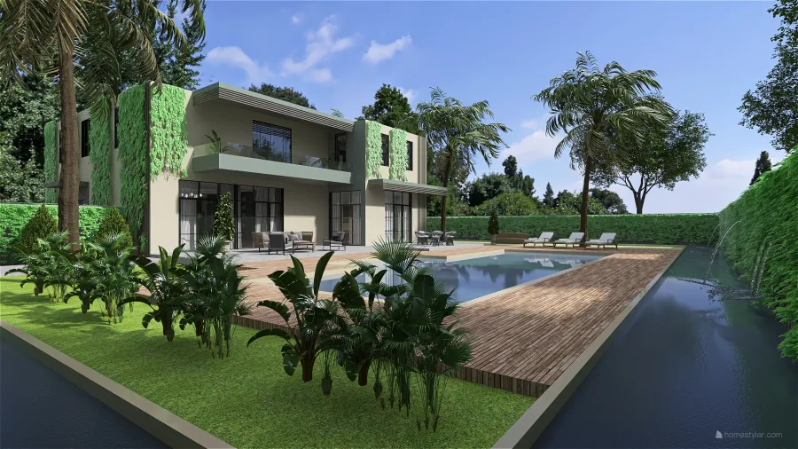 Contemporary Mansion 01 ColorScemeOther Grey 3d design renderings