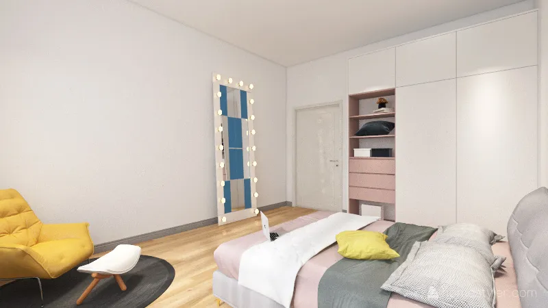 Bedroom 3d design renderings