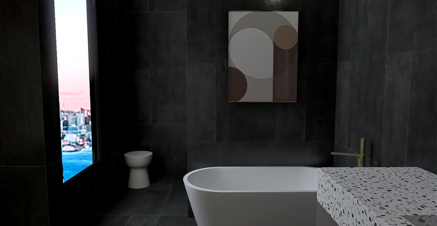 auckland dream uni house Interior Design Render