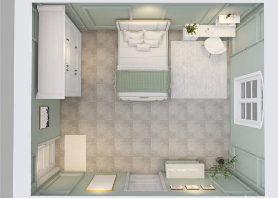 widiabedroom-4x4 Design Rendering