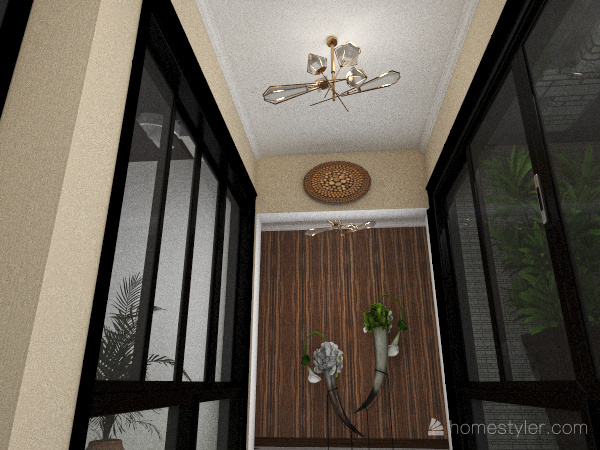 outdoor background Interior Design Render