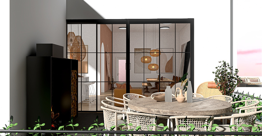 auckland dream uni house Interior Design Render