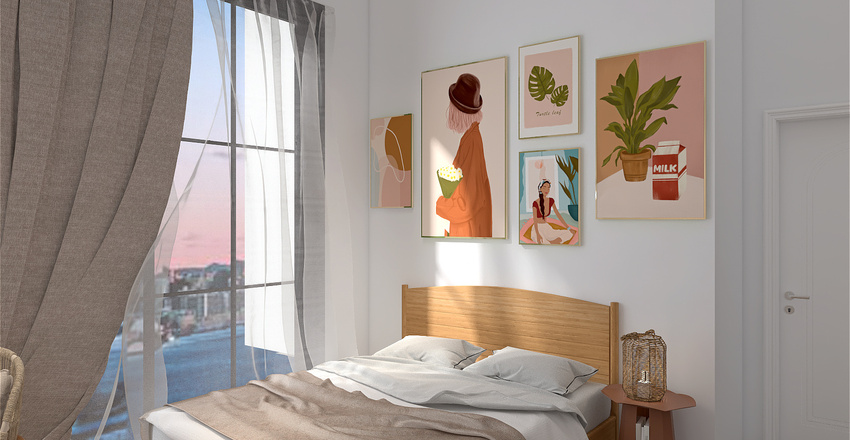 auckland dream uni house Interior Design Render