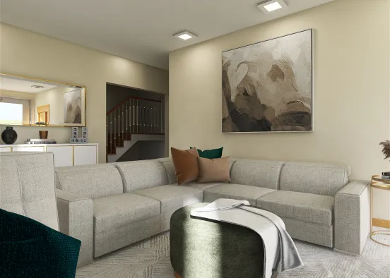 v2_living room Design Rendering