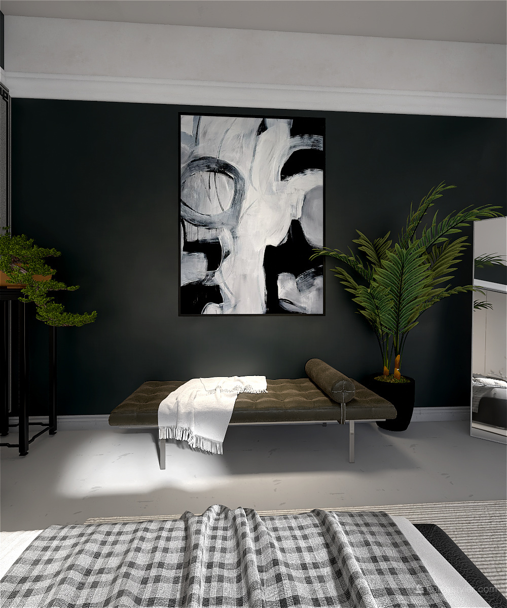 LCD RYBALSK -2 rooms Bauhaus style 3d design renderings
