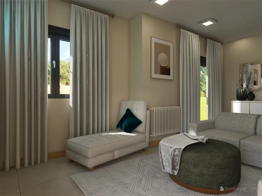 v2_living room 3d design renderings