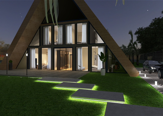 A  House project Design Rendering