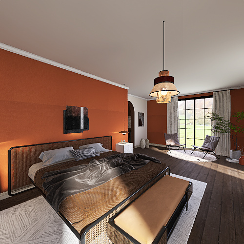 Italian Minimalism Interior Design Render