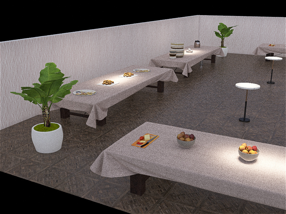 Coffee Break 3d design renderings