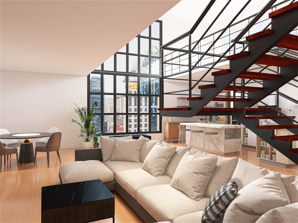 Transformación casa 3d design renderings