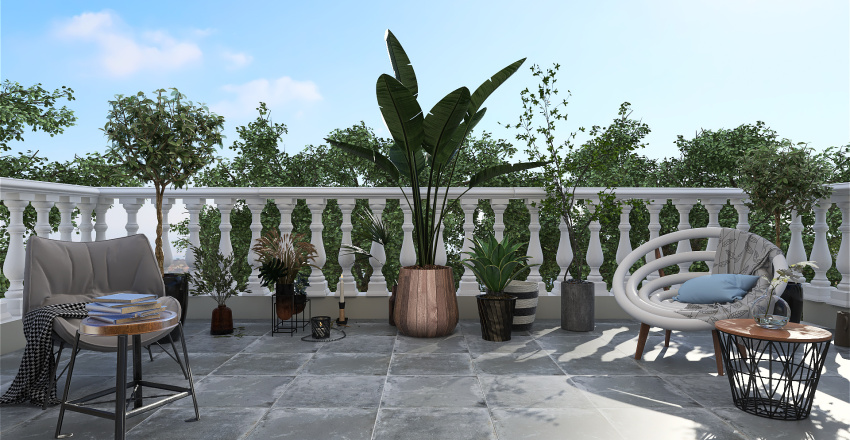 Casa Romulus Mansarda 3d design renderings