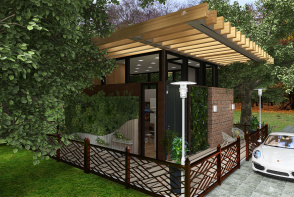 Close to Nature Tiny House Design Rendering
