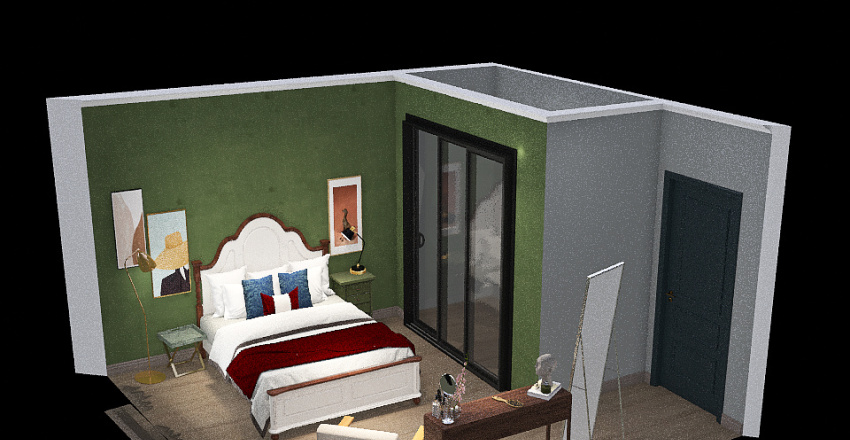 Спальня Сабина 3d design renderings