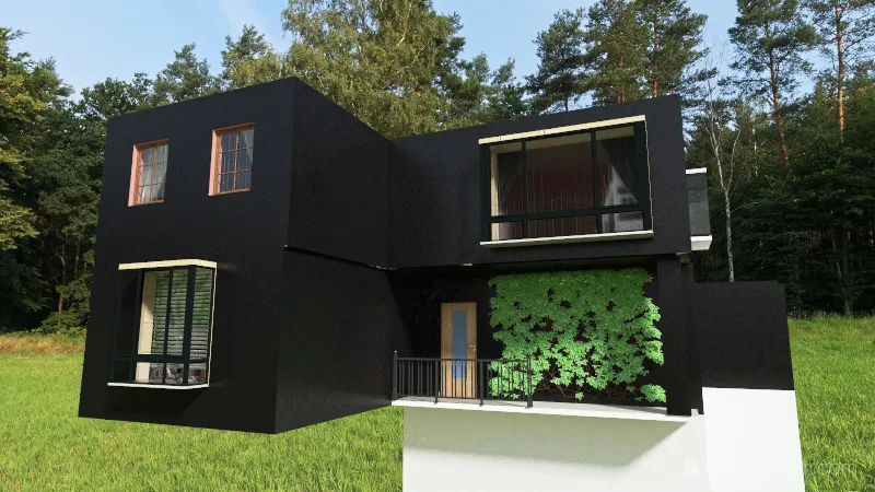 Aquí quiero habitar - Carli Marsano y Milenka Georges 3d design renderings