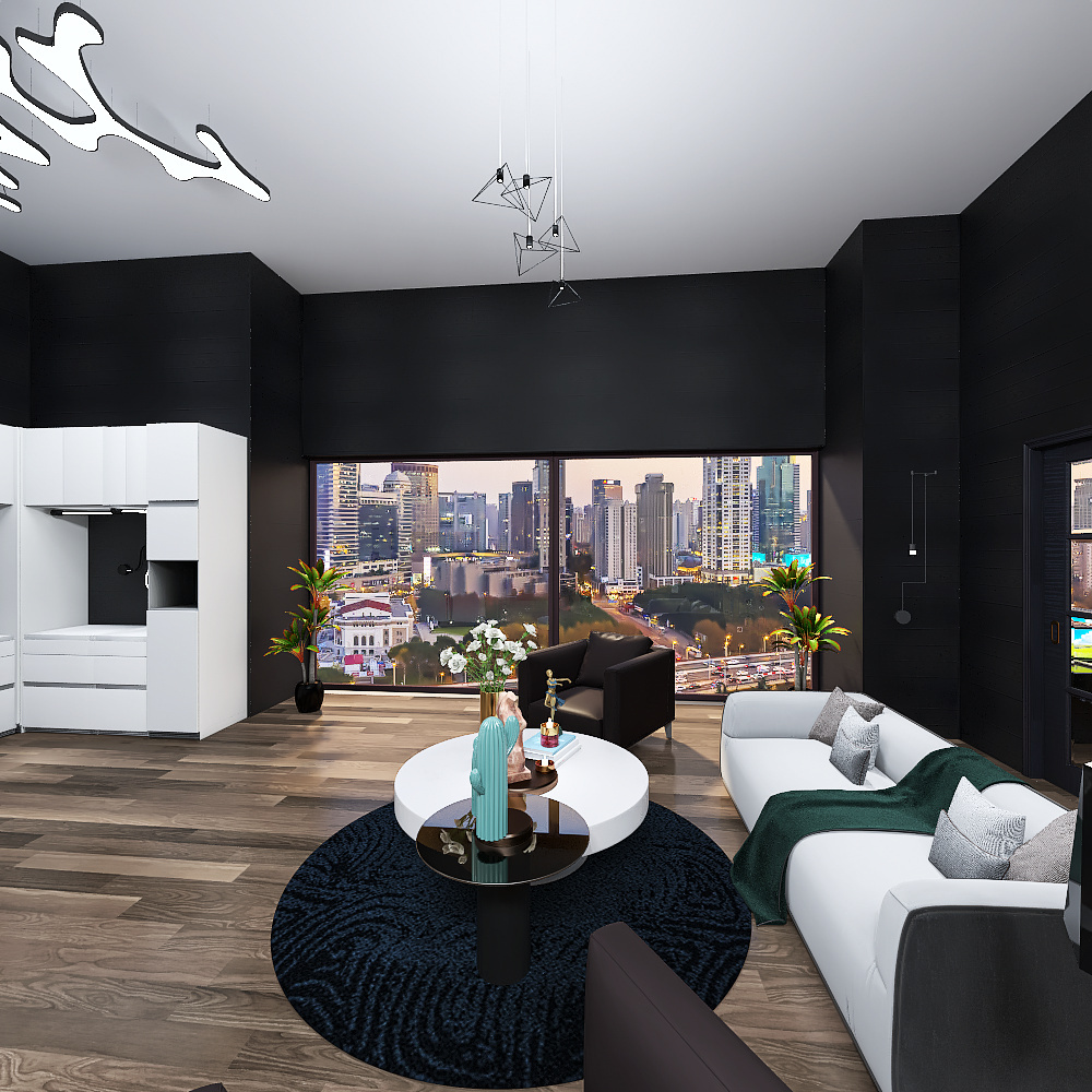 NYC modern house 3d design renderings
