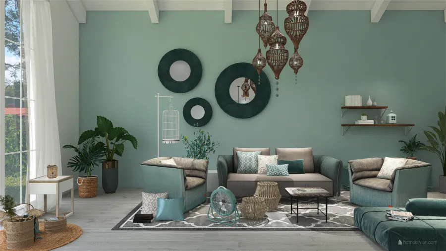 MY LITTLE TURQUOISE 3d design renderings