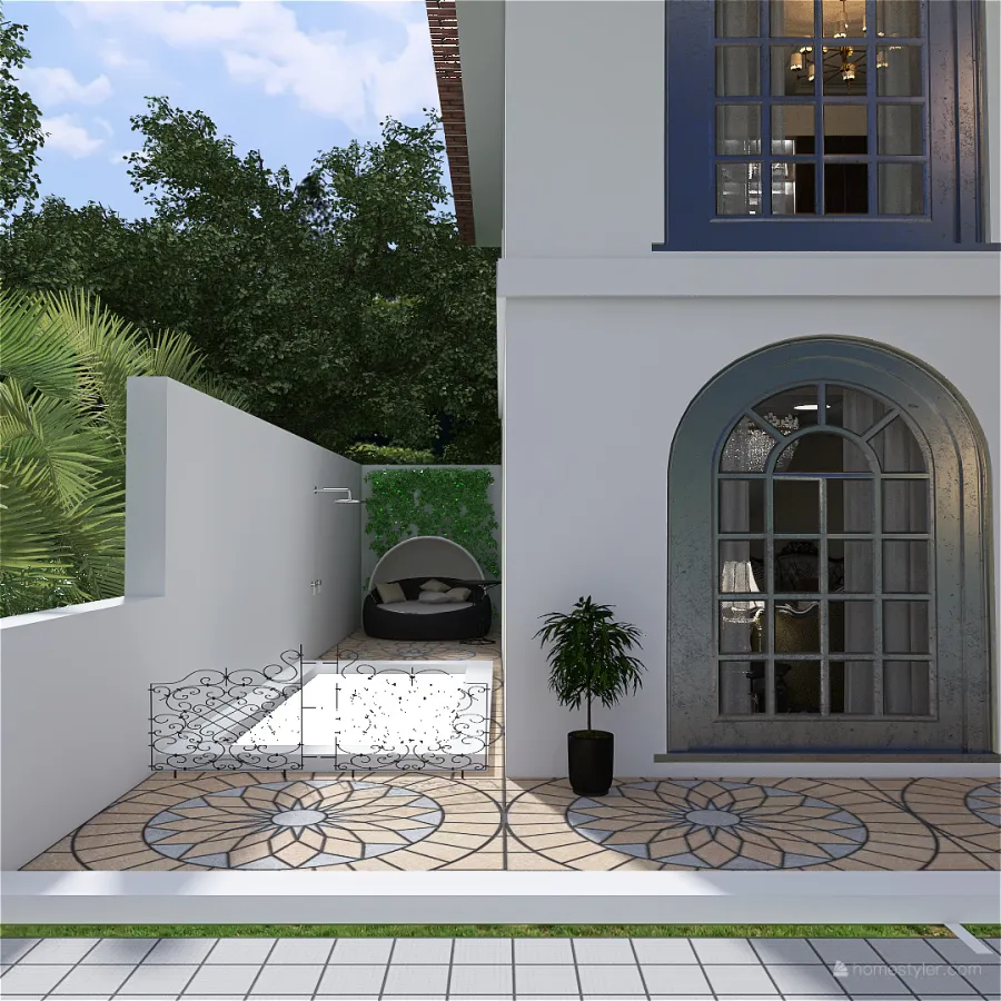 2- Storey Villa Apartment 3d design renderings