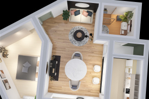Room 3 - Honey home Design Rendering