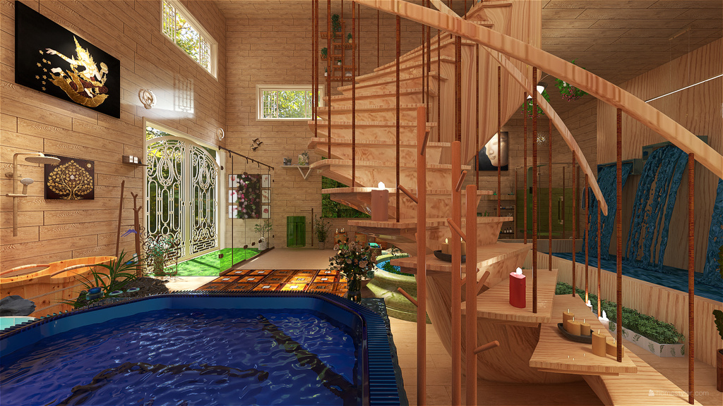 SPA 3d design renderings
