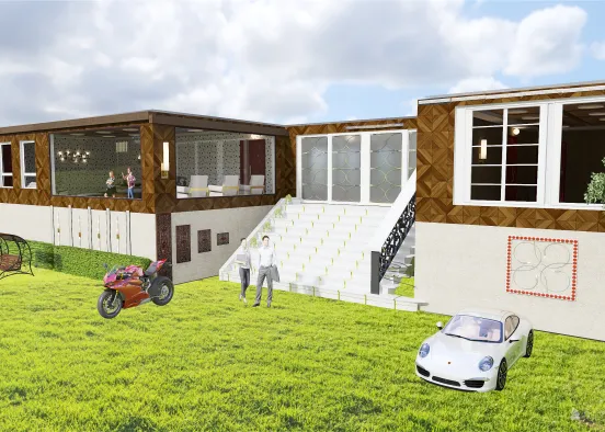 container house Design Rendering