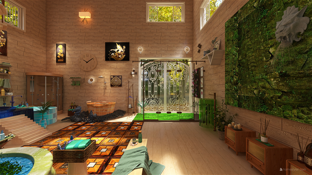 SPA 3d design renderings