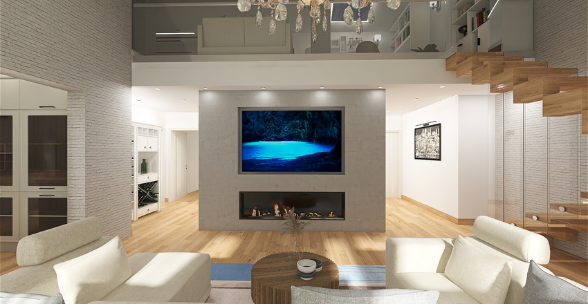 VIA PIO VII Interior Design Render