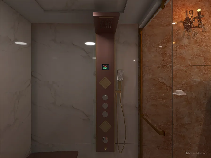 Sauna 3d design renderings