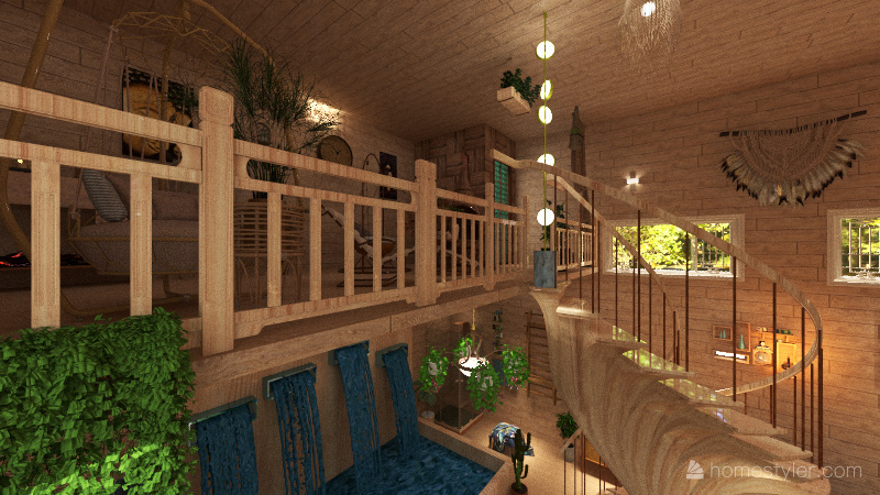 #HSDA2021Commercial ecologicalSPA 3d design renderings