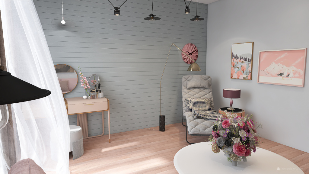 relaxing room 3d design renderings