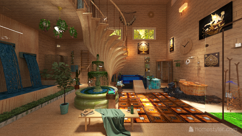 SPA 3d design renderings