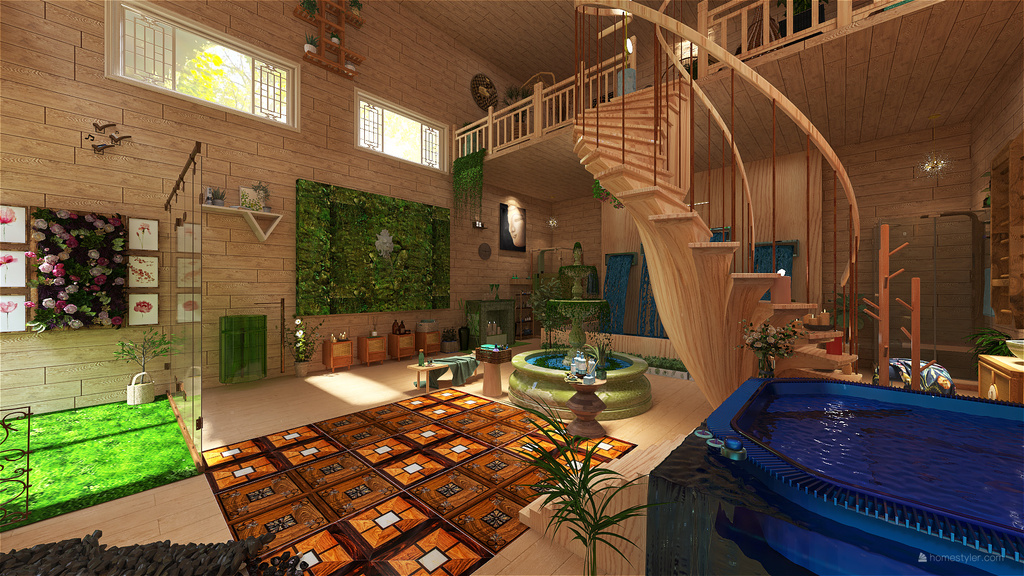 SPA 3d design renderings