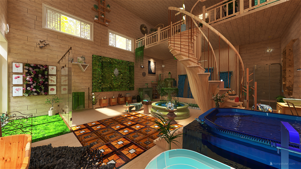 SPA 3d design renderings