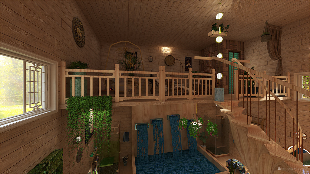 #EcoHomeContestEcologicalSPA 3d design renderings