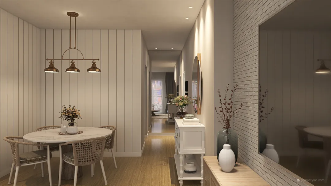 Riviera Apartamento 3d design renderings