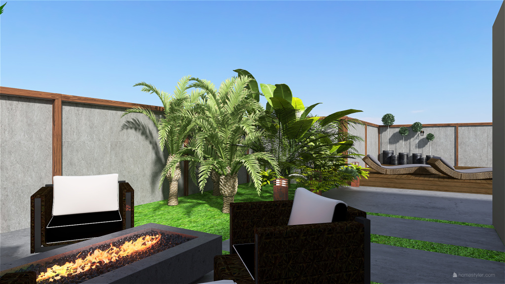 Seaside vacation house 3d design renderings
