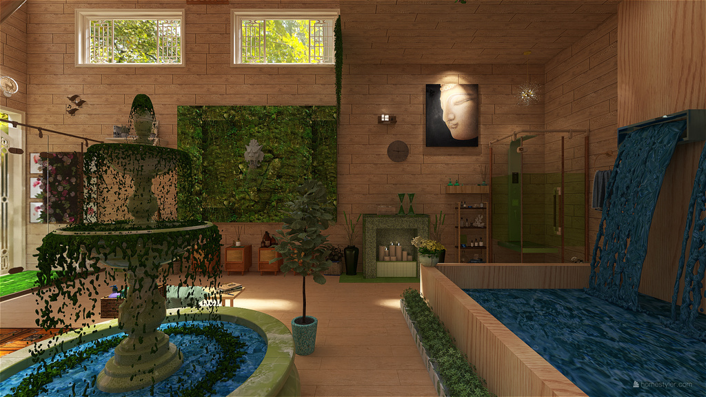 SPA 3d design renderings
