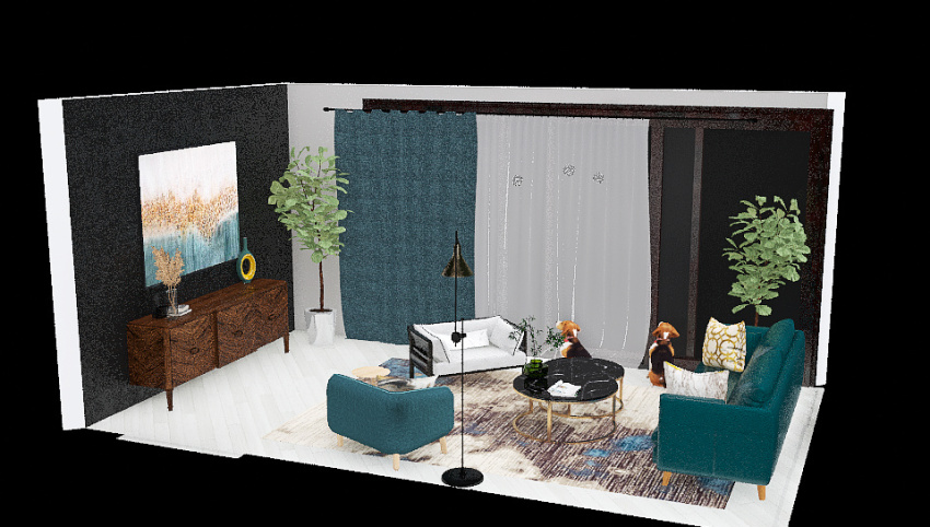 Cozy Livingroom 3d design picture 24.39