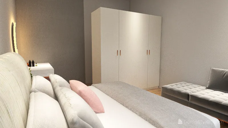 Bedroom Mixte 3d design renderings